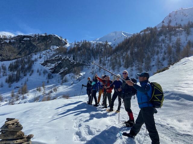 tony burton - Guided Snowshoeing Week in the Alps